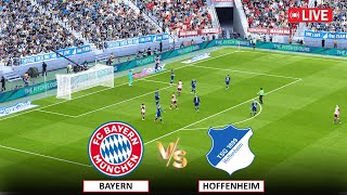 🔴LIVE  BAYERN MUNICH vs TSG HOFFENHEIM I BUNDESLIGA LIVE MATCH 202324 I BUNDESLIGA TODAY [upl. by Enaxor]