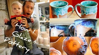 How to Glaze Pottery Tips Tricks and Techniques [upl. by Hatch]