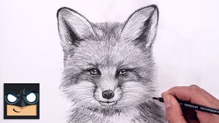 How To Draw a Fox  Sketch Tutorial Step by Step [upl. by Tnecnivleahcim]