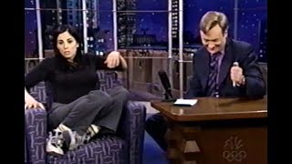 Sarah Silverman on quotLate Night With Conan OBrienquot 2000 [upl. by Ylenats]