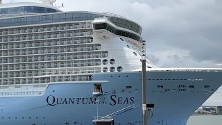 Day 7  end of cruise  arrival in Brisbane royalcarribean quantumoftheseas [upl. by Ellebana773]