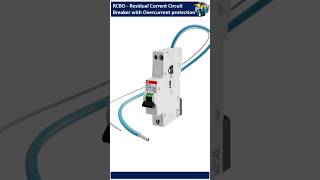 RCBO  Residual Current Circuit Breaker with Overcurrent Protection [upl. by Naquin]