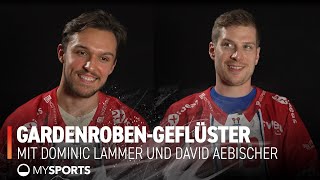 Lammer und Aebischer verraten Internas aus der Garderobe [upl. by Amoreta336]