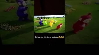 Teletubbies dancing to Walk It Talk It by Migos Drake [upl. by Nuris704]