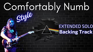 Pink Floyd backing track  Comfortably Numb extended guitar solo [upl. by Danieu631]