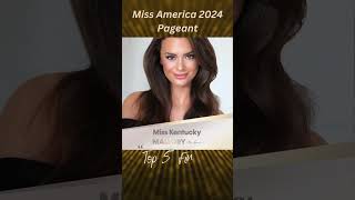 Miss America Top 5 Finalists 2024 Pageant missamerica finalists [upl. by Ogata]