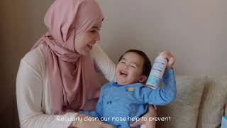 How to use Sterimar for Babies  Fatin Liyana [upl. by Alvira223]