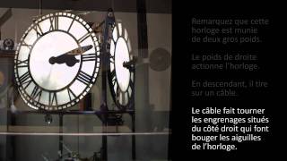 Vidéo en accéléré de lhorloge de tour [upl. by Wendalyn41]