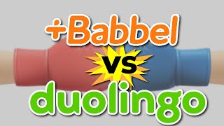 BABBEL vs DOULINGO  ¿Cuál es mejor en 2024 [upl. by Rim]