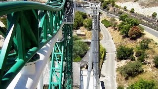 Inferno front seat onride HD POV Terra Mitica [upl. by Lanza]