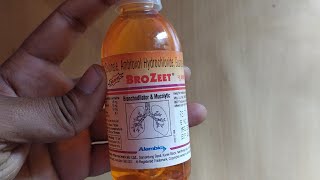 New Brozeet cough syrup review in hindi use benefits sides effects [upl. by Prior]