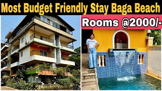 Goa’s most budget hotel near Baga and Calangute beach  North Goa hotels  Goa budget Hotels [upl. by Fuchs]