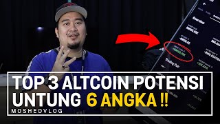 Top 3 Altcoin Ini Bagi Saya Untung 6 Angka [upl. by Naylor]