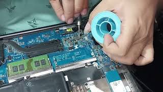 How to change power IC  Dell latitude E5480  No display laptop  laptop repair  dead laptop  ff [upl. by Nitnerb914]