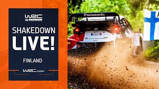 🔴 Shakedown LIVE  WRC Secto Rally Finland 2023 [upl. by Nylarahs]