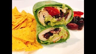 Greek Chicken WrapsNO COOKING REQUIRED [upl. by Florance986]