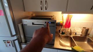 Countertop Portable Dishwasher Complete Installation Guide and Walkthrough Bänkdiskmaskin [upl. by Nolyarb]