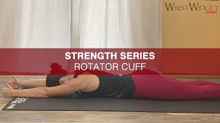 TFCC Tear Repair and Recovery Strength Series  Rotator Cuff Exercise [upl. by Drofnelg]