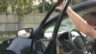 Nissan Sentra Side View Mirror Assembly How To Replace A Broken Mirror Glass 20072012 [upl. by Nonnahsal]