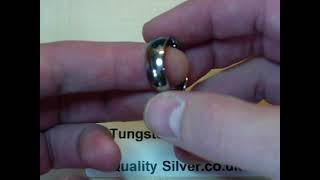 Tungsten Ring Scratch Test [upl. by Farlee]