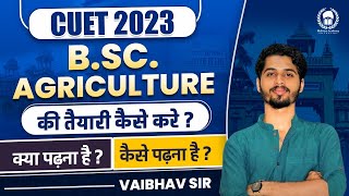 CUET 2023 BSc Agriculture  CUET 2023 BSc Ag universitiessyllabus amp paper pattern  Vaibhav Sir [upl. by Eneleoj]