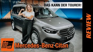 Mercedes Benz Citan Tourer 2021 So GUT ist der Familien Van Review  Test  Sitzprobe  7Sitzer [upl. by Curren669]