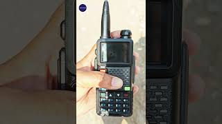 Layar HT Baofeng UV5RH di bawah sinar matahari baofeng [upl. by Bamford]