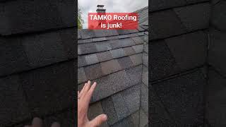 Are TAMKO roofing shingles junk [upl. by Ednyl298]