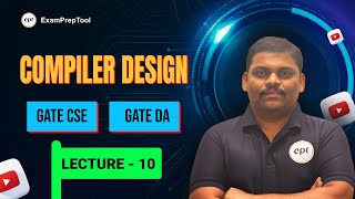 COMPILER DESIGN  LECTURE10  GATE CSE Reddy Sir  Best Course for Compiler Design For CSE Student [upl. by Leeanne]