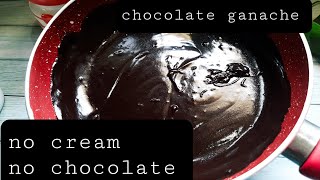 homemade chocolate ganache without creamchocolate sauce chocolateganache chocolateganacherecipe [upl. by Aem]