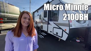 2021 Winnebago Industries TowablesMicro Minnie2100BH [upl. by Ettegirb]