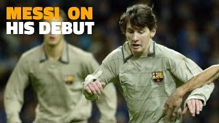 Messi describes his Barça debut in 2003 [upl. by Kerry981]