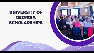 University of Georgia scholarships [upl. by Dabbs]