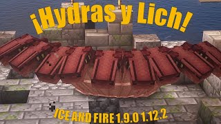 ¡Hydras y Lich  Ice and Fire 190 1122  Actualización de Mods [upl. by Fairbanks]