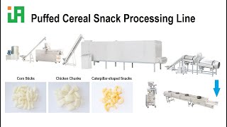 Our Tanzanian Clients Puffed Cereal Snack Processing Line tanzaniansnack cerealsnack puffing [upl. by Dikmen745]