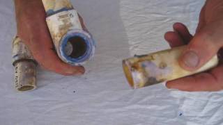 How to Join PVC Pipe with PVC solvent [upl. by Karlee]