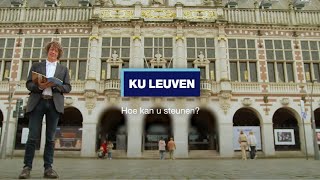 Hoe kan u KU Leuven en UZ Leuven steunen Ontdek samen met Dirk Draulans de vele mogelijkheden [upl. by Jeuz]