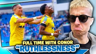 Missed Chances or Dominance FullTime with Conor  Leeds United’s 20 Victory [upl. by Geirk]