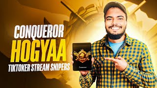 ANONYMOUS vs Conqueror Stream Snipers  PUBG MOBILE [upl. by Corliss]