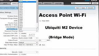 How to configure Nanostation M2 as Accesspoint Ap  Technical Hakim [upl. by Opal]