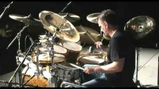 Gavin Harrison at PASIC 2008 Overriding odd meters to smooth out the groove [upl. by Braswell]