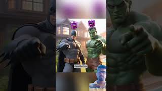 Who is Back  Spiderman Vs Hulk vs Bat man spiderman marvel gta5 marvellegends [upl. by Jaquelyn]