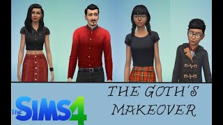 The Townies Makeover The Goths  The Sims 4  Music only [upl. by Analra]