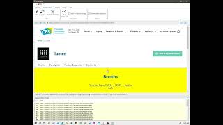 Scrape CES Exhibitor Data from exhibitorscestech  WebHarvy [upl. by Jazmin330]