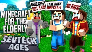 Minecraft  MINECRAFT FOR THE ELDERLY  SevTech Ages 24 [upl. by Yerok10]