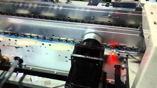 Braille Embossing System on folding carton gluer [upl. by Oiciruam122]