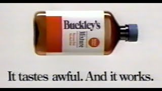 Buckleys Cough Syrup Commercial  2001 [upl. by Waddell]