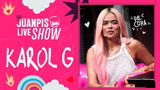 La primera entrevista de Karol G en Colombia en cuatro años  The Juanpis Live Show [upl. by Field127]