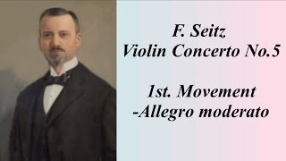 Seitz Concerto No5 Op22 1st Movement in DMajor [upl. by Yarg]