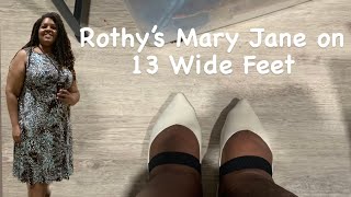 Rothy’s Mary Jane Review Size 13 [upl. by Pandora379]